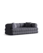 Kemi 3-Sitzer-Wandelsofa, Graphit, 206 x 95 x 70 cm