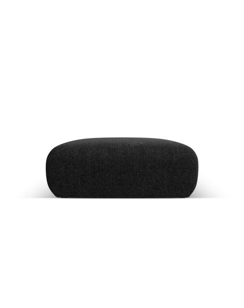 Nolio 2-zitsbank zwart - 100x100x36 cm