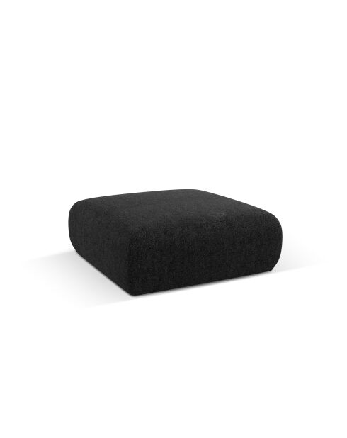 Nolio 2-zitsbank zwart - 100x100x36 cm