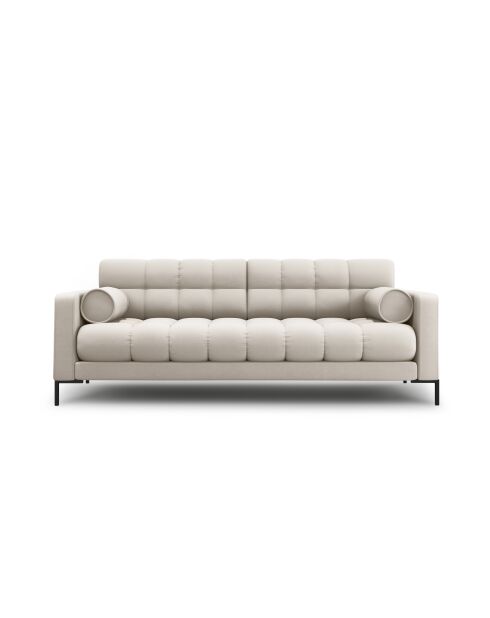 Canapé Bali 4 places beige - 217x96x75 cm