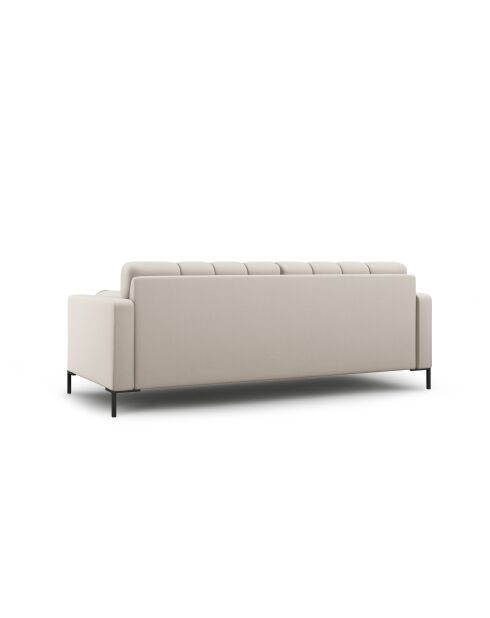 Canapé Bali 4 places beige - 217x96x75 cm