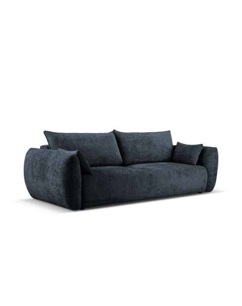 Matera 3-Sitzer-Sofa, Königsblau, mit Stauraum, 240 x 108 x 86 cm