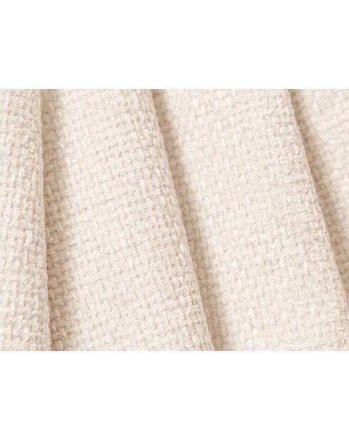 Pouf Matera 1 posto beige chiaro - 86x68x40 cm