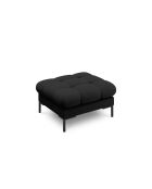 Pouf Bali 1 places noir - 60x60x41 cm