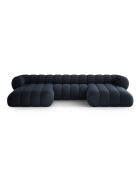 Koge Panoramasofa 6 Sitzer marineblau - 348x165x70 cm