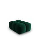 Verona fluwelen zitzak 1-zitsfles groen - 60x85x40 cm