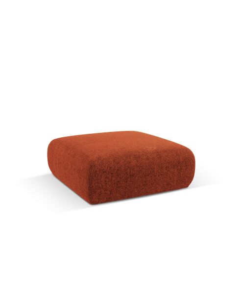 Nolio 2-zitsbank in terracotta - 100x100x36 cm