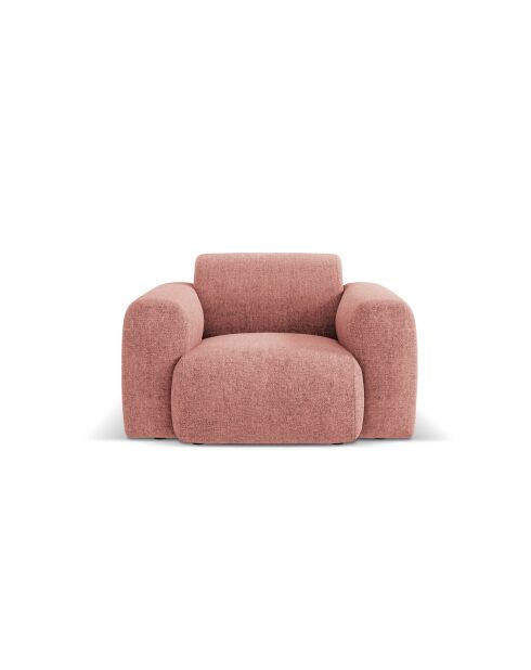 Nolio 1-zits fauteuil roze - 105x95x72 cm