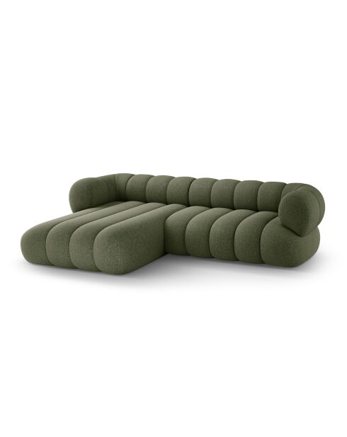 Koge 5-zits groene linkerhoekbank - 270x165x70 cm