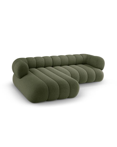 Koge 5-zits groene linkerhoekbank - 270x165x70 cm