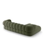 Divano angolare sinistro verde a 5 posti Koge - 270x165x70 cm