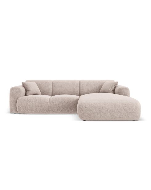 Nolio 4-Sitzer-Ecksofa, beigefarben, rechts, 260 x 170 x 72 cm