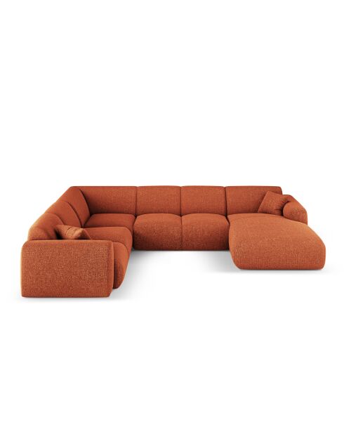 Nolio 6-Sitzer-Panorama-Ecksofa, links, offen, 342 x 252 x 72 cm