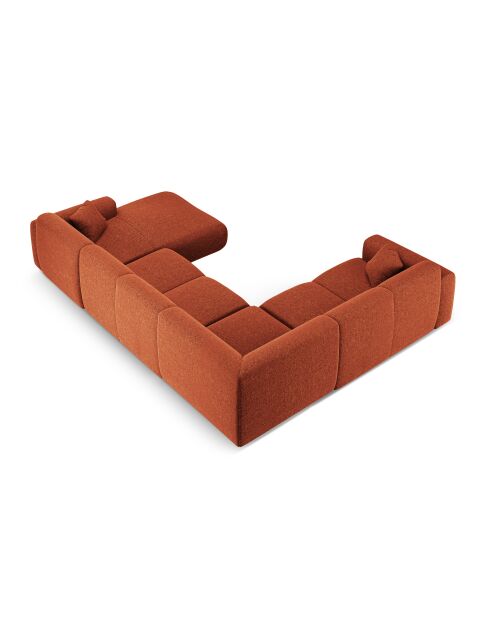 Nolio 6-Sitzer-Panorama-Ecksofa, links, offen, 342 x 252 x 72 cm