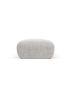 Pouf Nolio 1 places gris clair - 75x75x36 cm