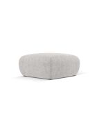 Pouf Nolio 1 places gris clair - 75x75x36 cm