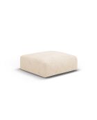 Hellbeiger 1-Sitzer-Hocker Matera - 100x80x36 cm