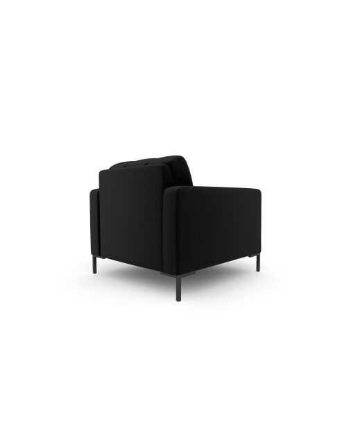 Schwarzer 1-Sitzer-Sessel Bali - 87x96x75 cm