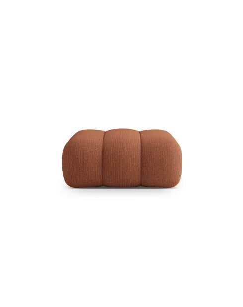 Pouf Lodge in mattoni a 1 posto - 95x95x40 cm