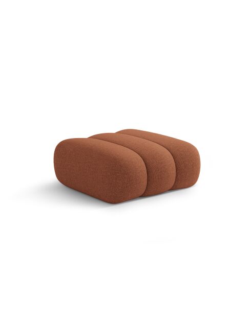 Pouf Lodge in mattoni a 1 posto - 95x95x40 cm