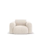 Nolio 1-zits lichtbeige fauteuil - 105x95x72 cm