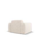 Nolio 1-zits lichtbeige fauteuil - 105x95x72 cm