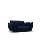 Fauteuil Matera velours 1-zits koningsblauw - 128x110x85 cm