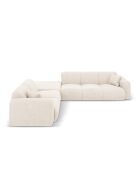 Nolio 4-Sitzer-Ecksofa, hellbeige, links, 315 x 250 x 72 cm