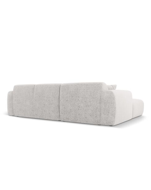 Nolio 4-Sitzer hellgraues rechtes Ecksofa - 260x170x72 cm