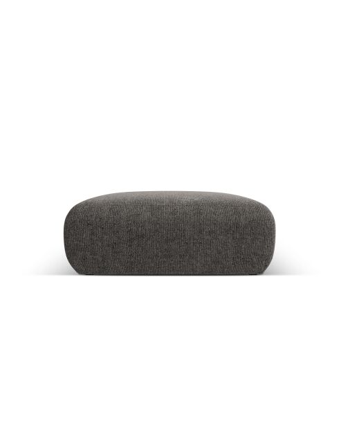 Pouf Nolio 2 places gris - 100x100x36 cm
