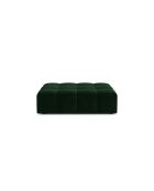 Sitzsack Chicago aus Samt, 1-Sitzer, Flasche, grün - 102x84x42 cm