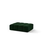 Sitzsack Chicago aus Samt, 1-Sitzer, Flasche, grün - 102x84x42 cm