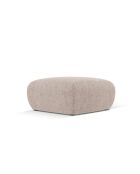 Pouf Nolio 1 places beige - 75x75x36 cm