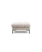 Pouf Bali 1 places beige - 60x60x41 cm