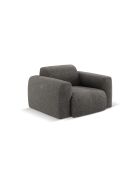 Nolio 1-zits grijze fauteuil - 105x95x72 cm