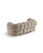 Canapé Koge 2 places beige foncé - 180x95x70 cm