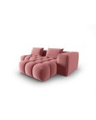 Divano angolare destro Flamant modulare Verona 3 posti in velluto - 205x145x70 cm