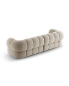 Canapé Koge 4 places beige foncé - 240x95x70 cm