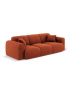 Canapé Nolio 3 places terracotta - 235x95x72 cm