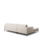 Divano angolare sinistro beige a 5 posti Bali - 293x185x75 cm