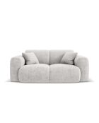 Canapé Nolio 2 places gris clair - 170x95x72 cm