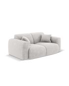 Canapé Nolio 2 places gris clair - 170x95x72 cm