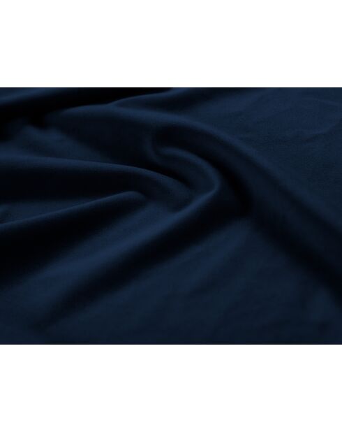 Canapé velours Matera 2 places bleu roi - 180x110x85 cm