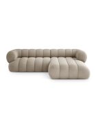 Koge 5-Sitzer-Ecksofa, dunkelbeige, rechts, 270 x 165 x 70 cm