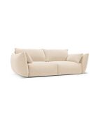 Canapé Matera 2 places beige clair - 180x110x85 cm
