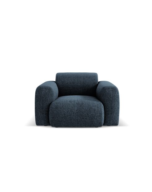 Fauteuil Nolio 1 places bleu roi - 105x95x72 cm