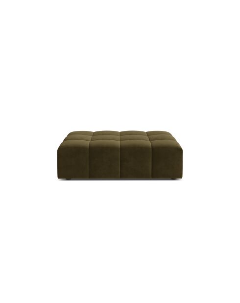Sitzsack Chicago aus Samt, 1-Sitzer, grün, 102x84x42 cm