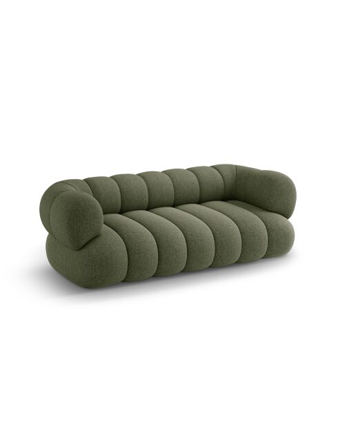 Canapé Koge 3 places vert - 210x95x70 cm