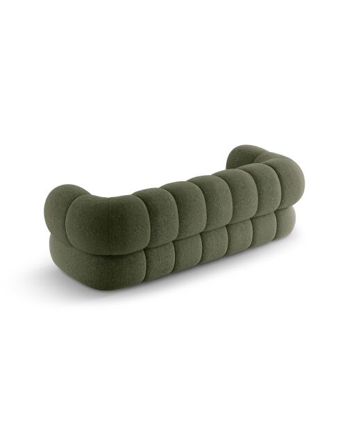 Canapé Koge 3 places vert - 210x95x70 cm