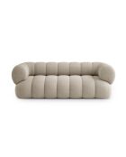 Canapé Koge 3 places beige foncé - 210x95x70 cm